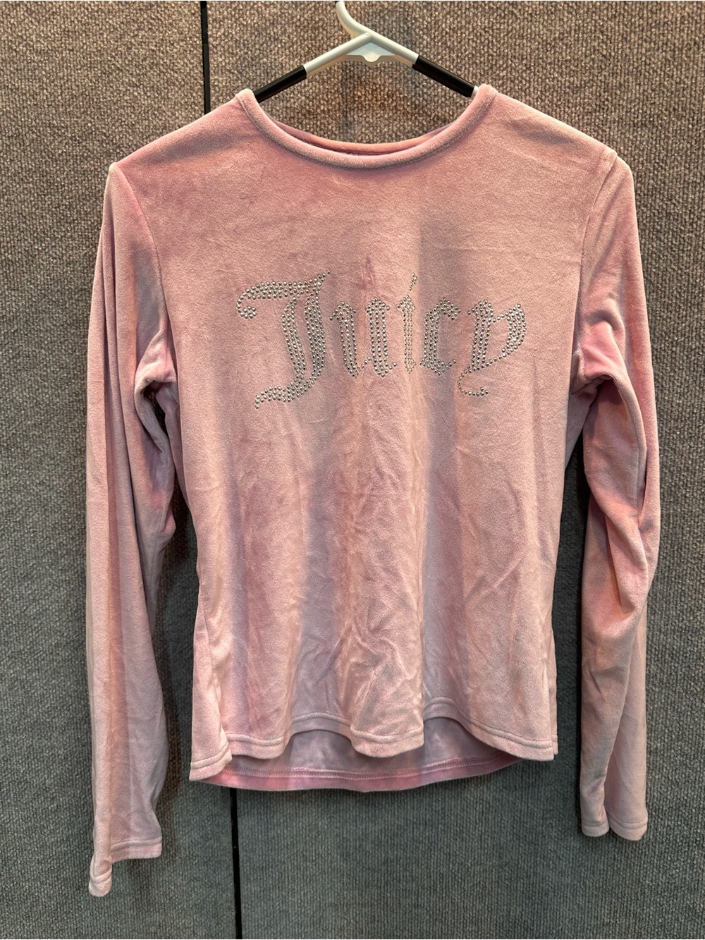 Juicy Couture Pink Velour Sleepwear Top